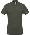 KB254 K254 Kariban Short Sleeve Piqué Polo Shirt Dark Khaki colour image